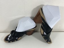 Clarks Black Leather Slip On