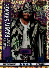 WWF WWE Macho Man Randy Savage Topps Slam Attax Wrestling Trading Card