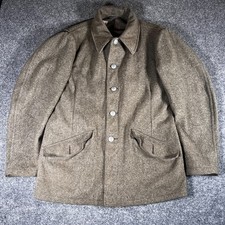 Military Swedish Army Combat Large Green Jacket C48 Pockets UNIFORM Soldier     