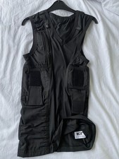 Covert Communications Radio Coms Vest Black Size 4, 100-105 cm Ex Police Stock