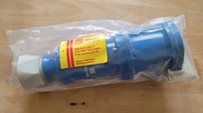 MENNEKES 63A FREE SOCKET 2P+E BLUE BS4343/CEE17 IP67 BRAND NEW SEALED RS 465-485