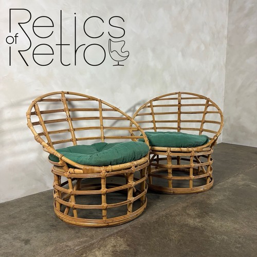 Mid century pair bamboo - mid,