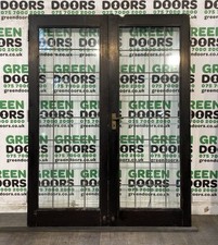 LEADED GEORGIAN FRENCH DOORS
