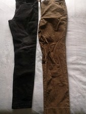 Ladies Jeans trousers Size 12 Bundle  Primark distressed black Tulchan velour 