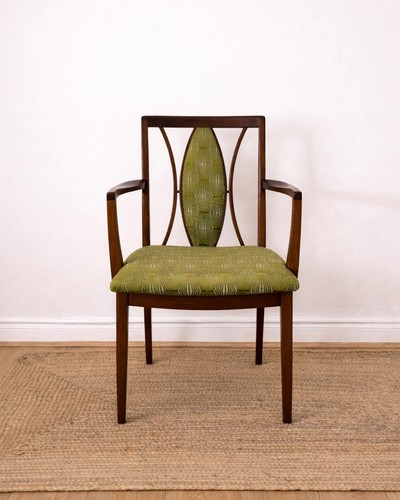 Plan mid century - mid, teak