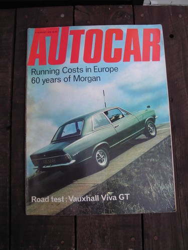 Vintage autocar magazine 6th - vintage,