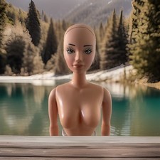 Naked Hamilton Design Systeme Girl Doll with Golden Eyes 1996