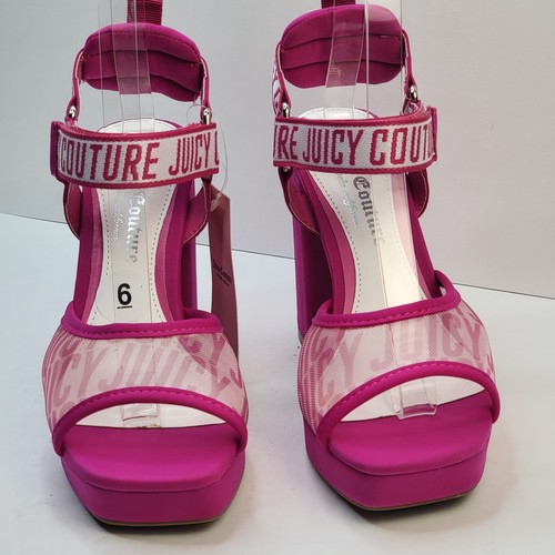 Juicy couture heels pink - 4",