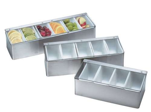 Stainless steel condiment - stainless,