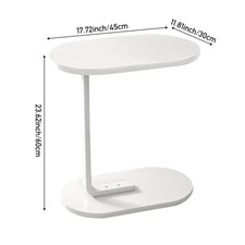 Wooden Small Side Table Slim