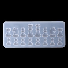 Chess Piece Set Jewellery Moulds - Ideal for Pendants, Necklaces, etc