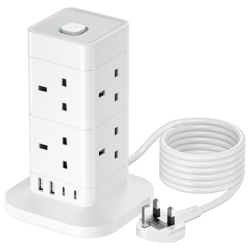 Tower extension lead - 8, way