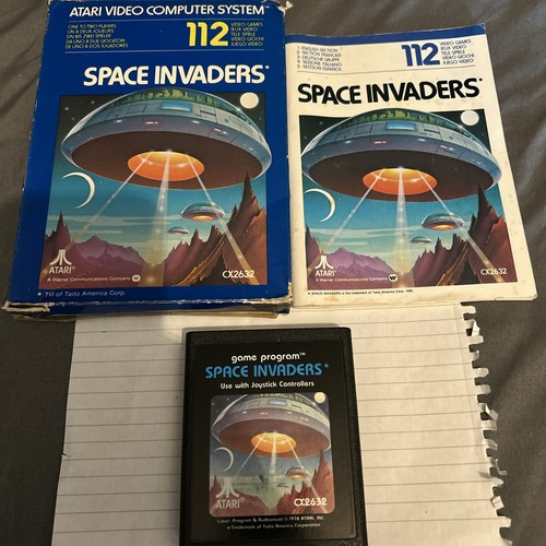 Space invaders atari - atari, 2600