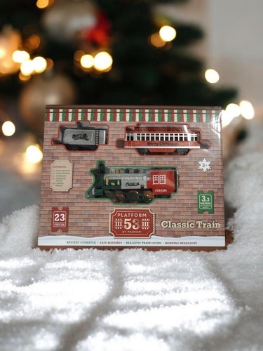 Classic christmas train set - christmas,