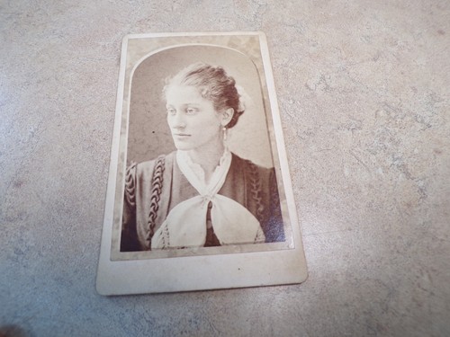 Antique vintage photo - photo, cabinet