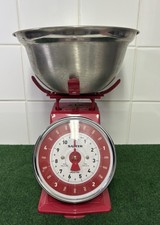 Salter Kitchen Scale Red 5kg