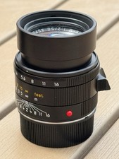 Leica 50mm F2 APO-Summicron-M Black Lenses