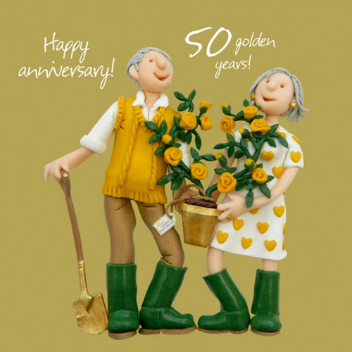 Golden wedding 50th - wedding,
