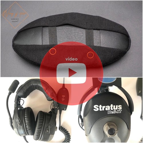 Double foam headband pad - foam,