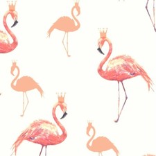 Queen Flamingo Wallpaper