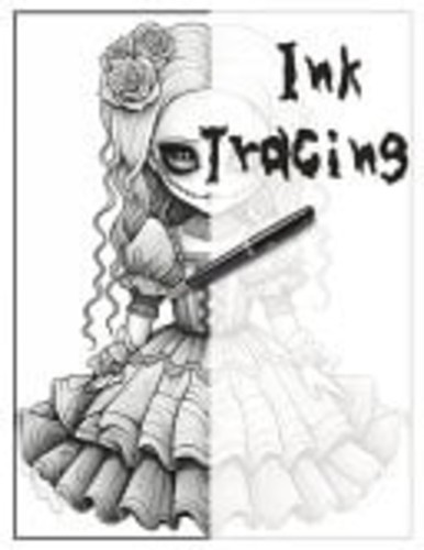 Ink tracing coloring - tracing,