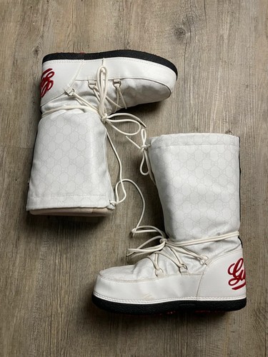 Gucci snow boots white - gucci,