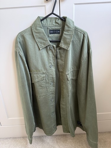 Zara overshirt utility - zara,