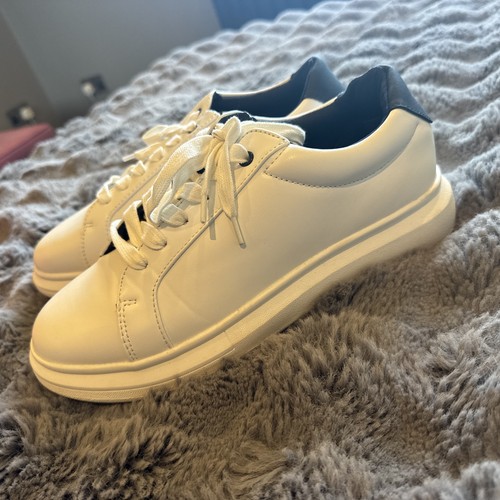 Women white shoes - m&s,