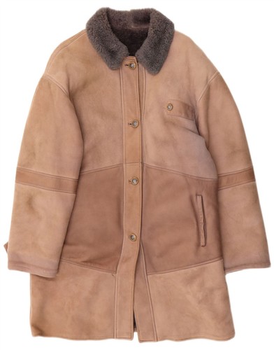 Vintage womens shearling coat - womens,