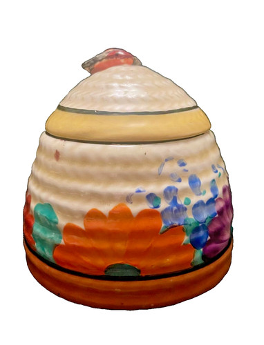 Clarice cliff bizarre ribbed - cliff,