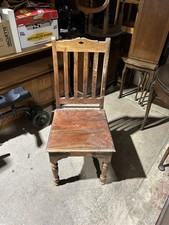 Chunky Solid Wooden Brown