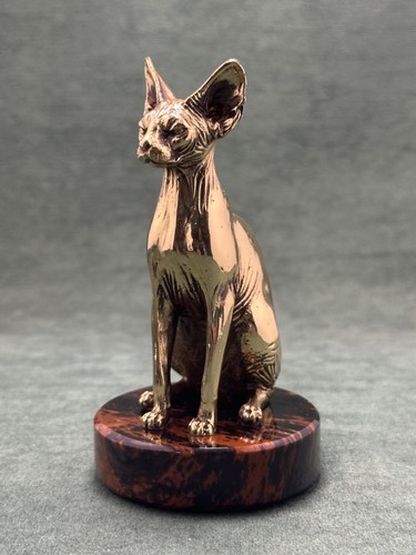 Sphinx cat figurine - cat,