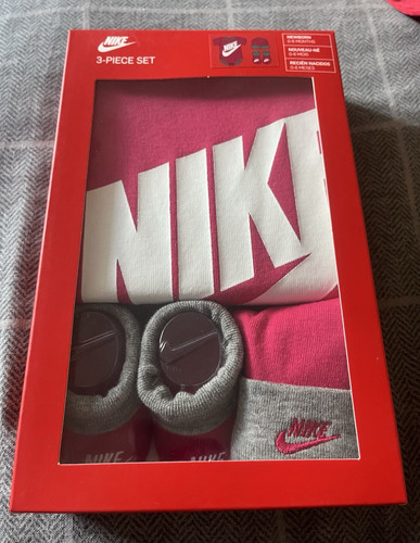 Nike piece baby layette set - nike,