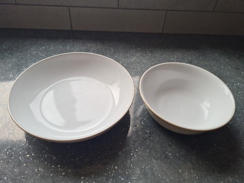 Denby linen dishes bowls - linen,