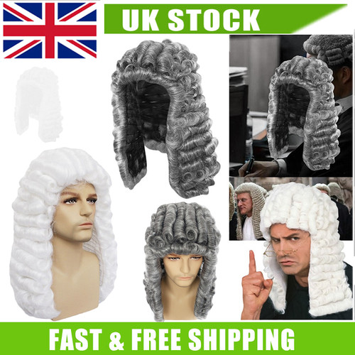 Judge colonial wig adjustable - colonial,