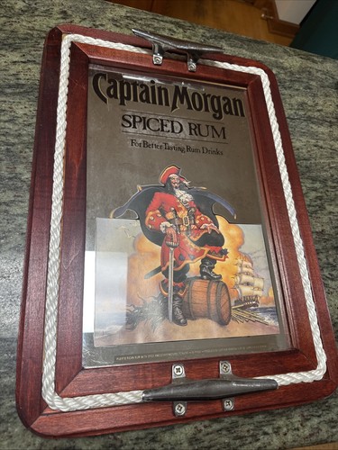 Vtg captain morgan spiced - captain, rum
