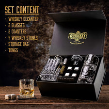 Luxury Whisky Decanter Set