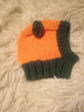 Hand Knitted dog Hat suitable For Extra Small Dogs like Dachshunds or Chihuahua
