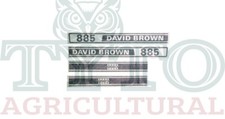 David brown 885 tractor decal - david,