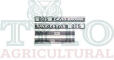 David Brown 885 Tractor Decal