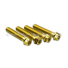 Gold titanium upper - titanium, triple