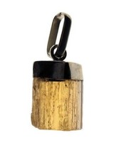 Natural Imperial Topaz Pendant NOVEMBER BIRTHSTONE Unisex Christmas Birthday 