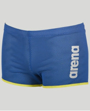ARENA SQUARE CUT DRAG SUIT SWIM SHORT - DRAG SHORTS - UK 36 - ROYAL - UNISEX