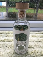 Assorted empty alcohol bottles for upcycling, craft, display