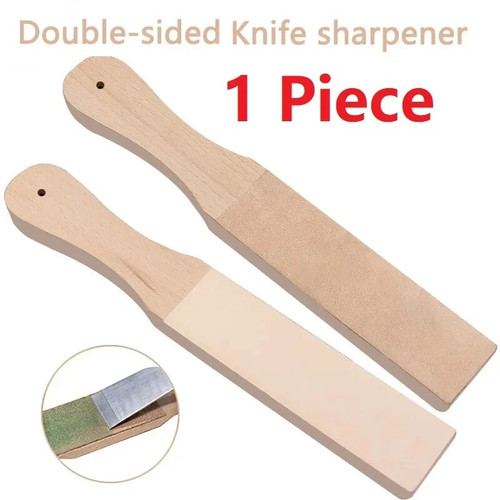 Double sided leather strop - double-sided,