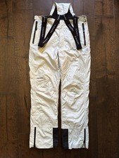 Schöffel Gore-Tex Recco Snow Pants Men's UK 38L Waterproof Suspenders Salopettes