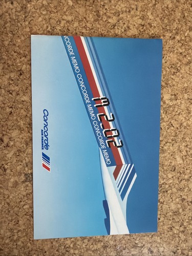 Air france concorde memo - france,
