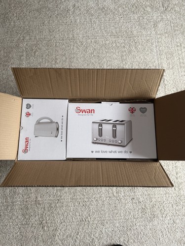 Swan slice toaster - 4, 1.7l