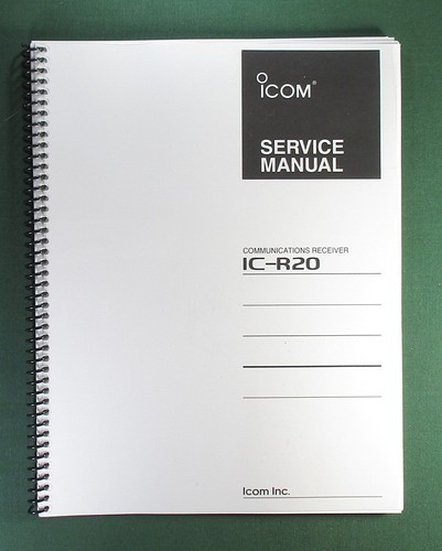 Icom r20 service - icom, ic-r20