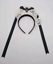 Authentic Disney Parks Haunted Mansion Ghost Host Maid Headband One Size A70
